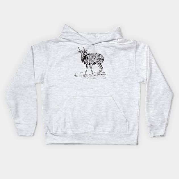 Antelope Kids Hoodie by Guardi